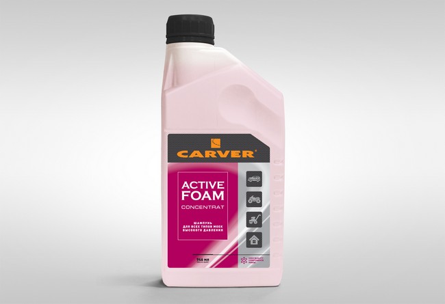 CARVER ACTIVE FOAM Шампунь для бесконтактной мойки