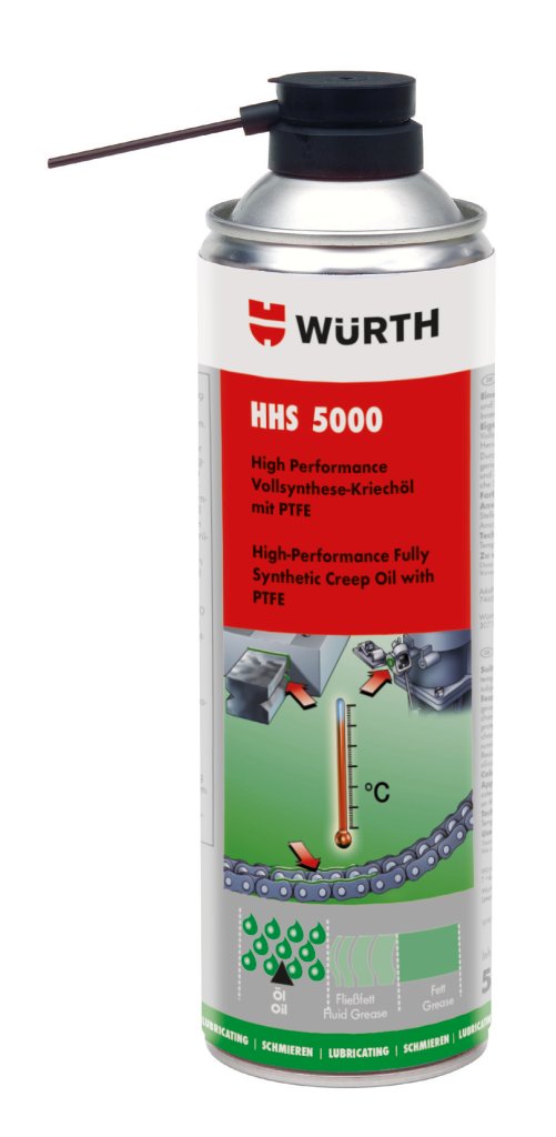 WURTH HHS 5000 Высокоэффективная спрей-смазка