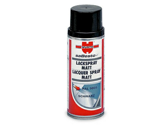 WURTH LACQUER SPRAY MATT Краска RAL 9005