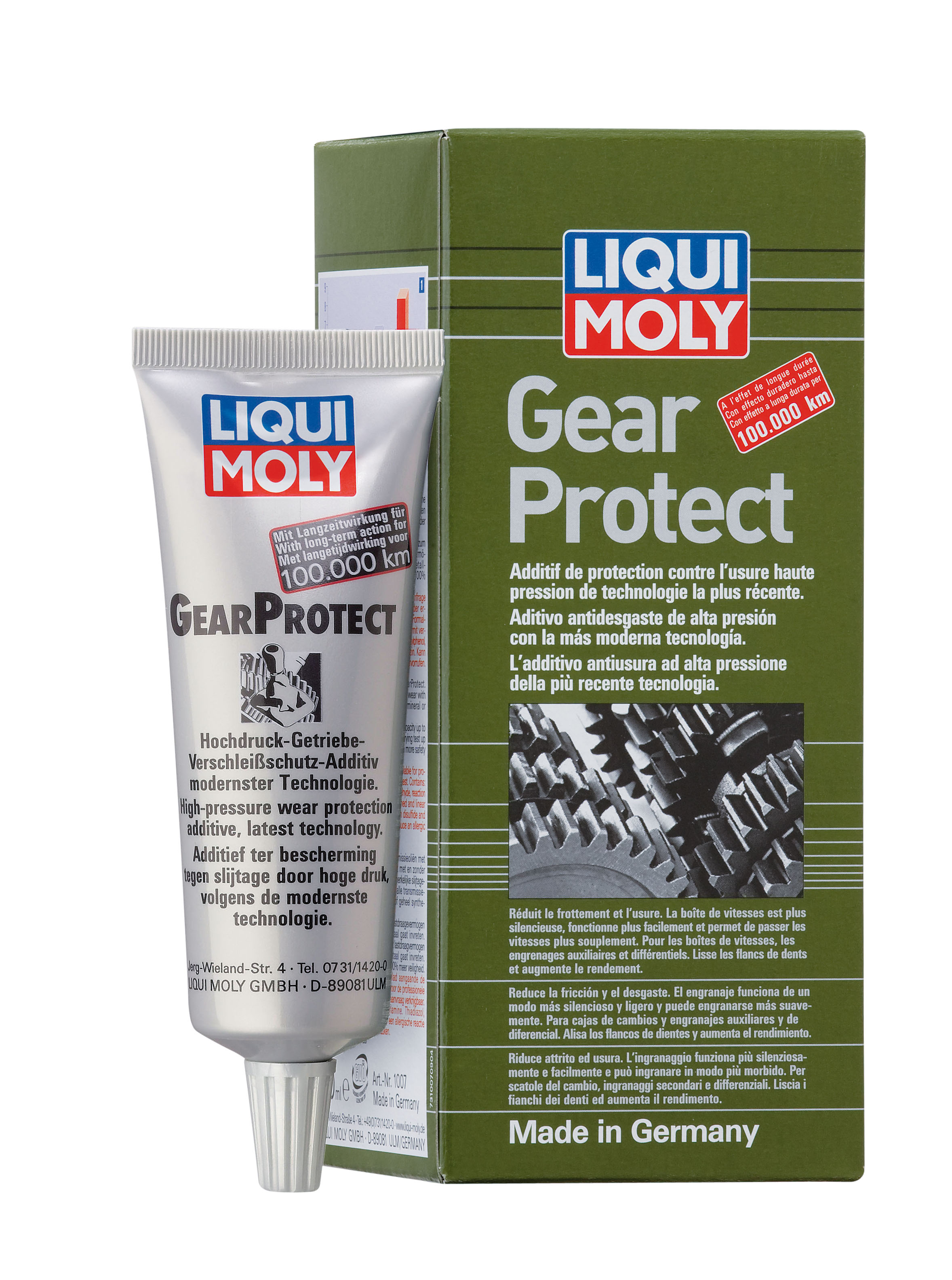 LIQUI MOLY GearProtect Средство для долговременной защиты трансмиссий