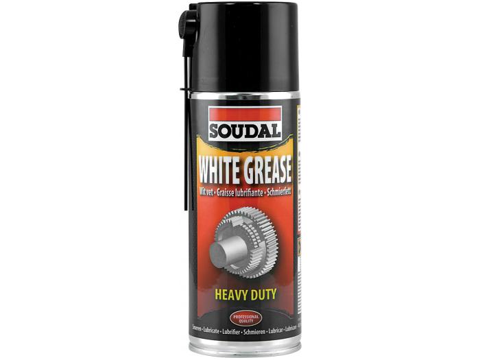 SOUDAL WHITE GREASE - Смазка на базе лития и тефлона