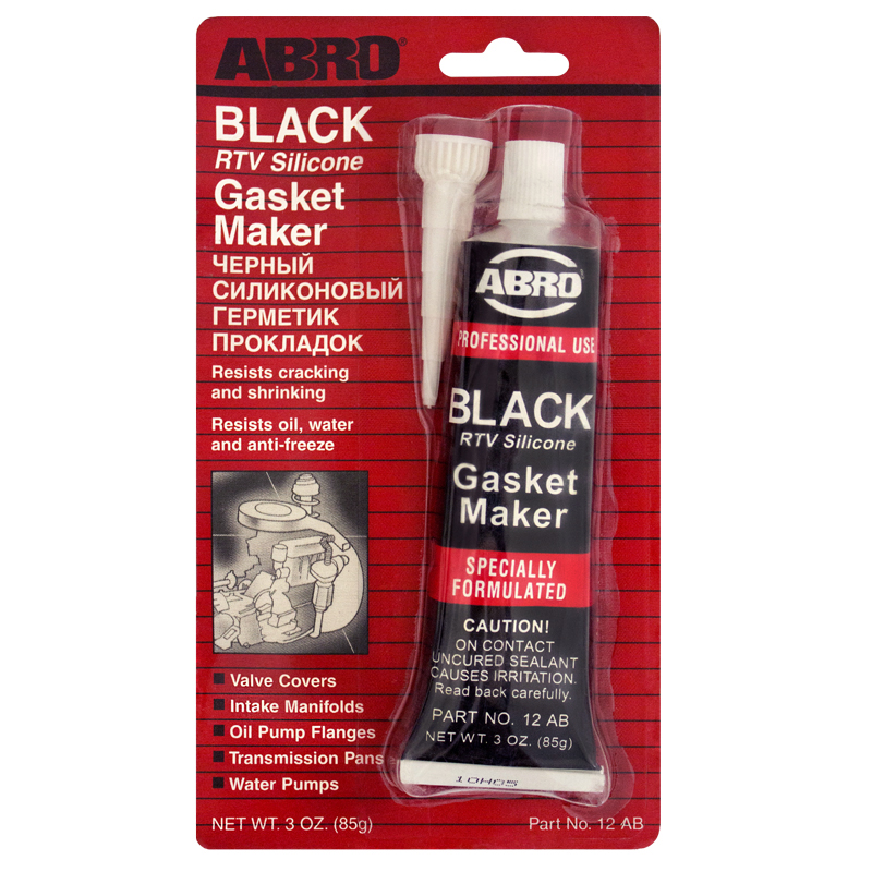 ABRO BLACK GASKET MAKER Герметик прокладочный