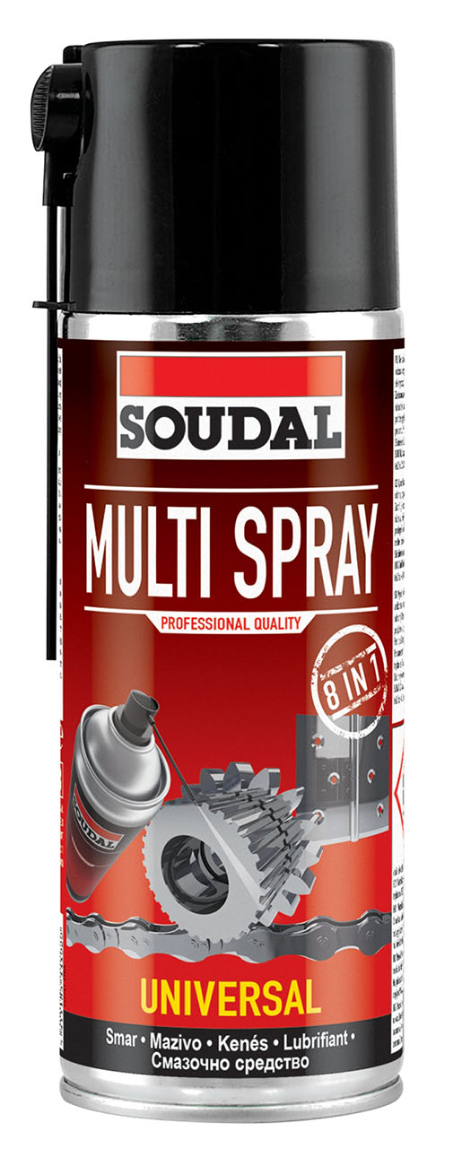 SOUDAL Multi Spray - Многофункциональная смазка