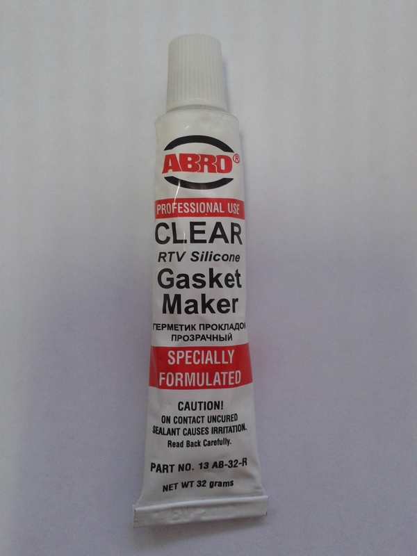 ABRO MASTERS CLEAR GASKET MAKER Герметик прокладочный