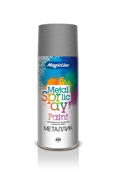 MAGICLINE Краска серебристая (265г) RAL 120М