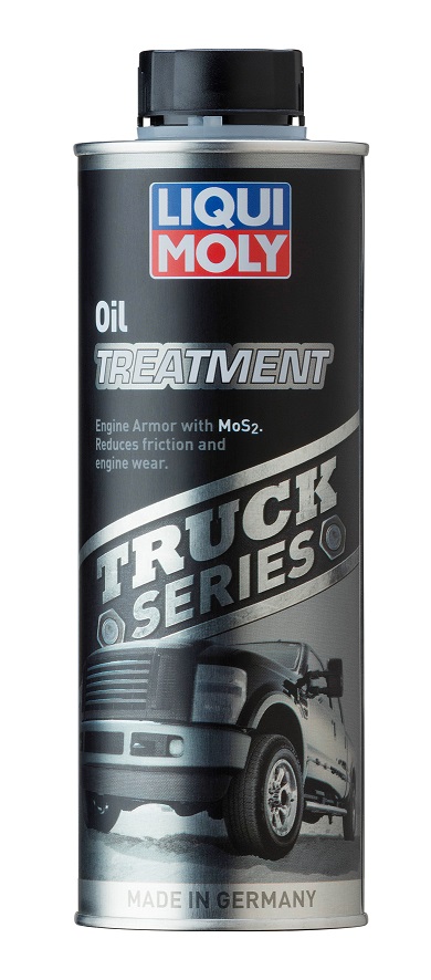 LIQUI MOLY TRUCK SERIES OIL TREATMENT Антифрикционная присадка с дисульфидом молибдена в моторное масло для тяжелых внедорожников и пикапов