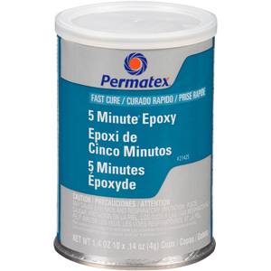 PERMATEX Fast Cure Epoxy Быстроотверждающийся эпоксидный клей