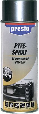 PRESTO PTFE SPRAY Смазка тефлоновая