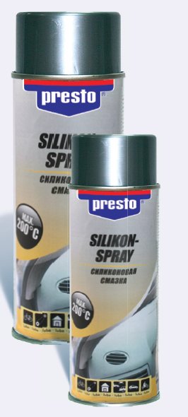 PRESTO SILIKON-SPRAY Силиконовая смазка