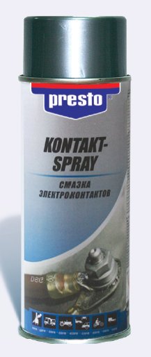 PRESTO KONTAKT-SPRAY Смазка электроконтактов