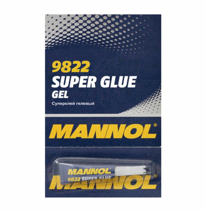 MANNOL 9822 Gel Super Glue Суперклей гелевый