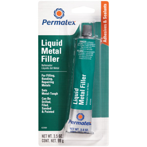 PERMATEX Liquid Metal Filler Шпатлевка-наполнитель Жидкая сталь