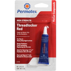 PERMATEX High Strength Threadlocker RED Клей для резьбы