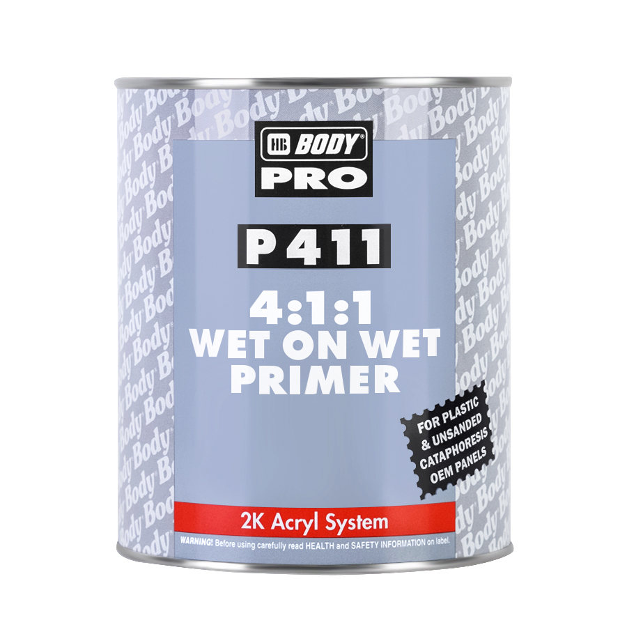 BODY 4:1:1 WET ON PRIMER P411 Грунтовка