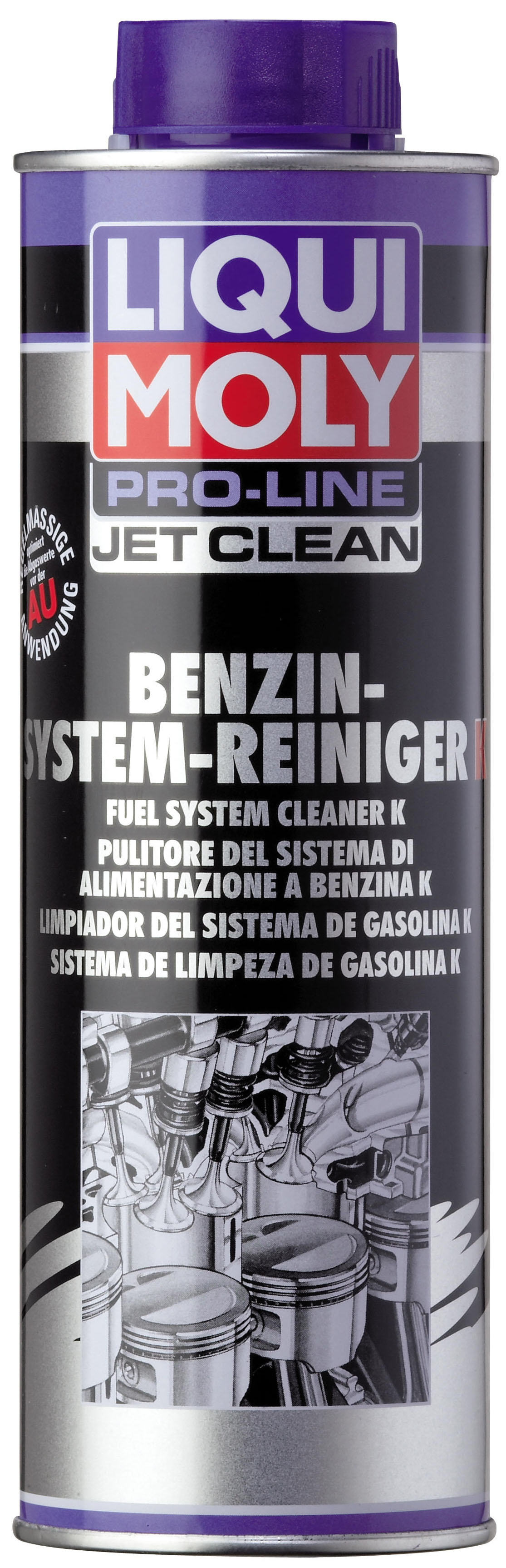 LIQUI MOLY PRO-LINE JETCLEAN BENZIN-SYSTEM-REINIGER KONZENTRAT Жидкость для очистки бензиновых систем впрыска