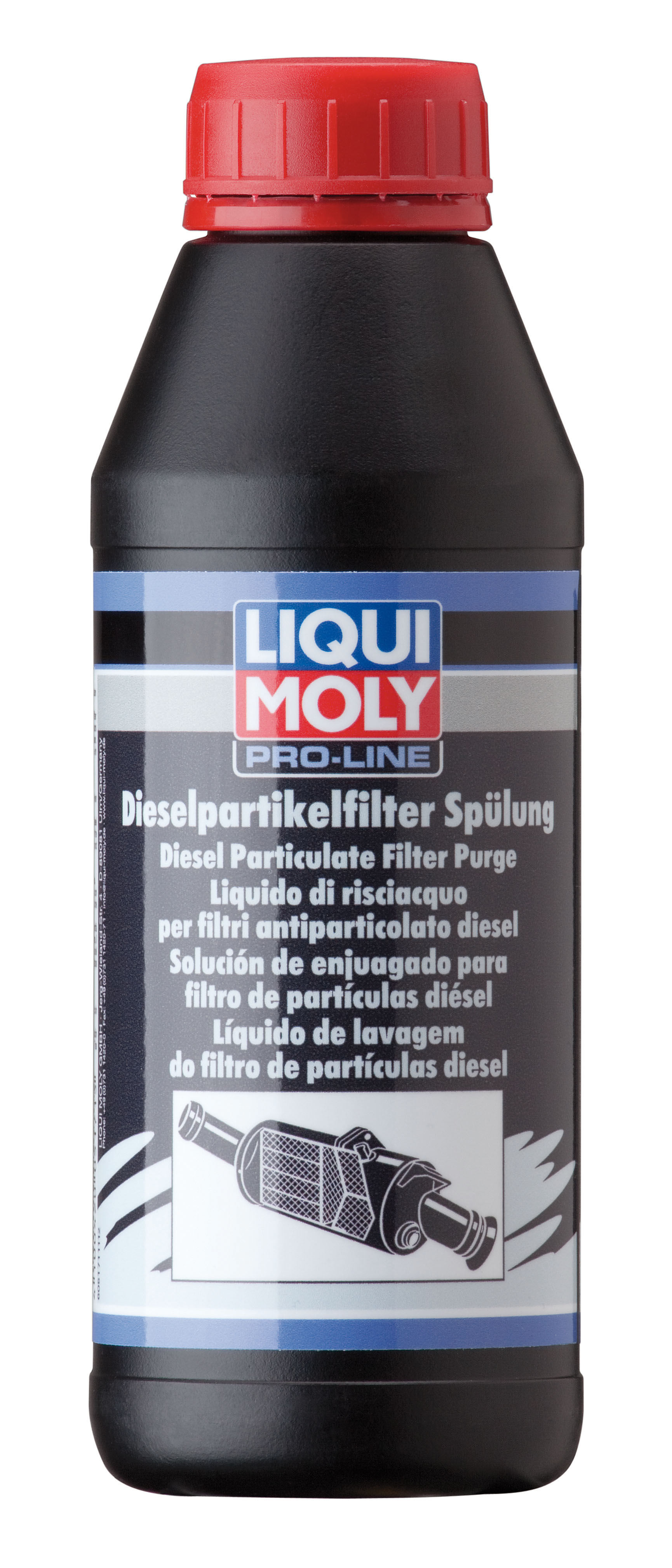 LIQUI MOLY PRO-LINE DIESEL PARTIKELFILTER SPULUNG Очиститель дизельного сажевого фильтра для легковых автомобилей