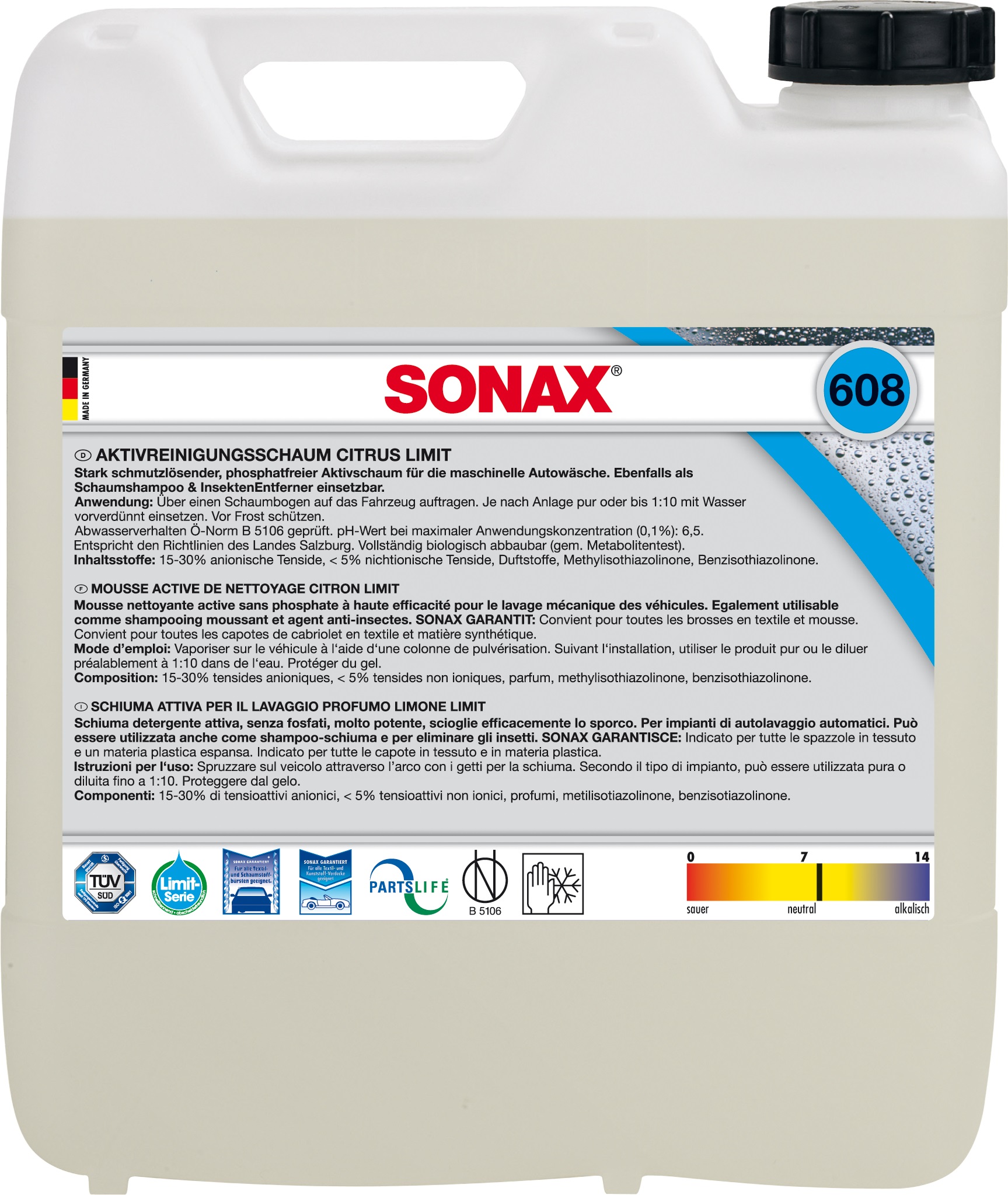 SONAX 608 Активная пена