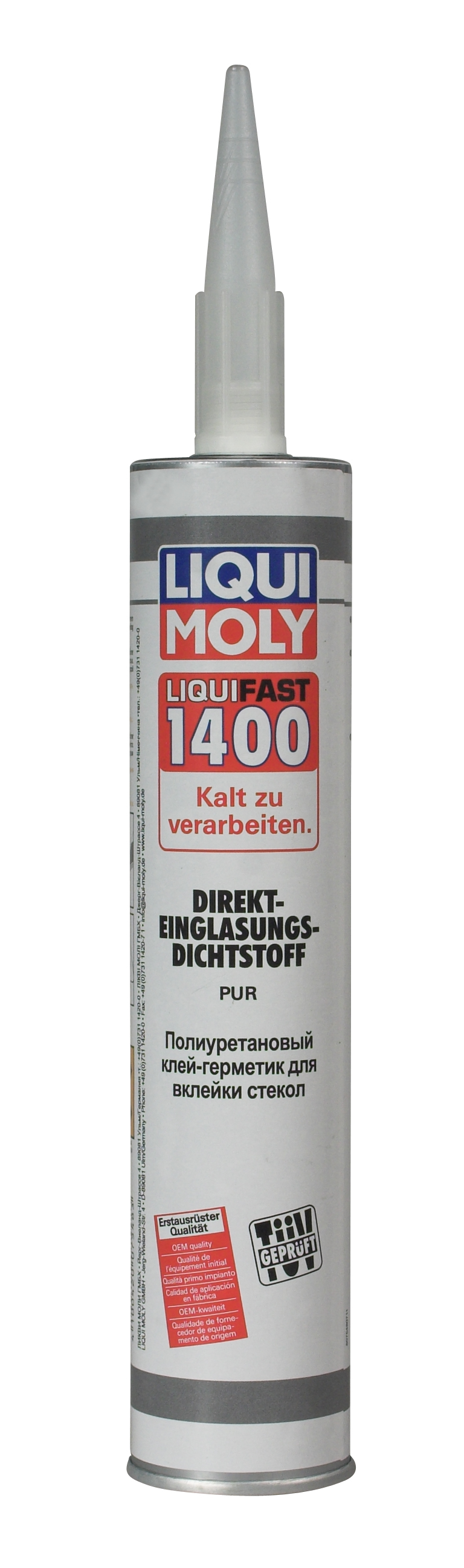 Liqui Moly Liquifast 1400 Полиуретановый клей-герметик для вклейки стекол