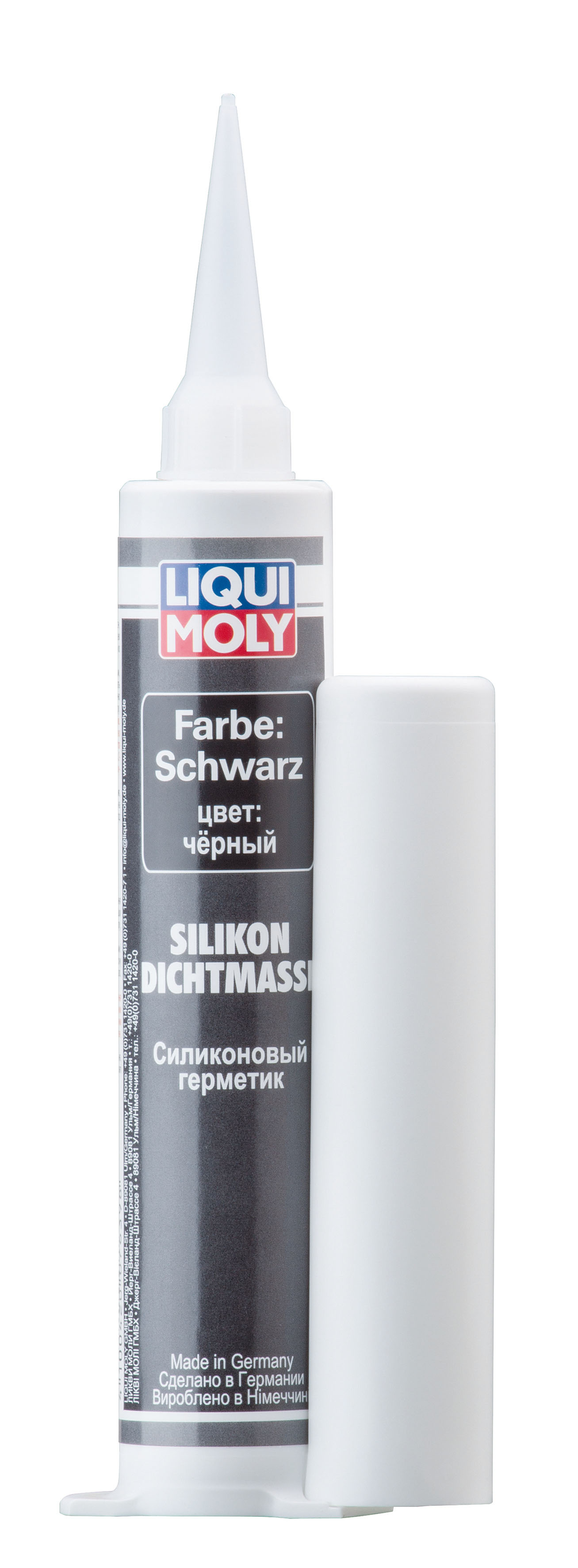 LIQUI MOLY Silicon-Dichtmasse schwarz Силиконовый герметик (черный)