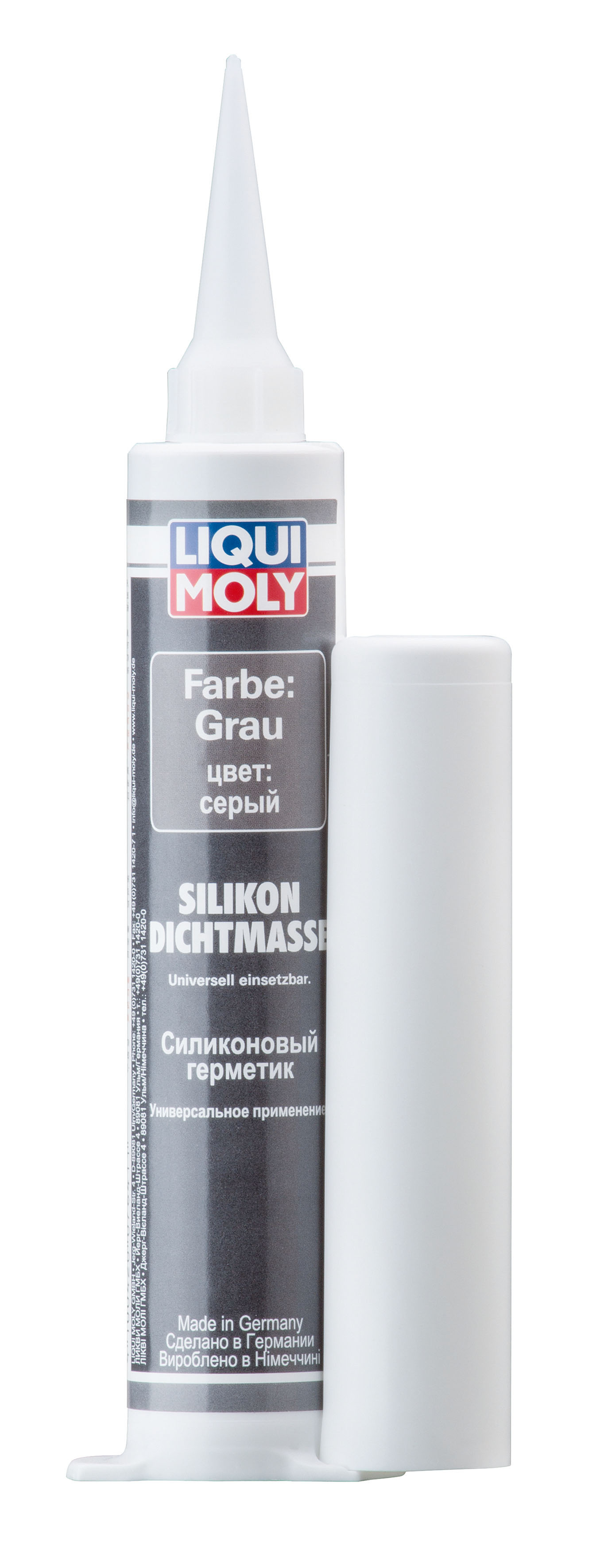 LIQUI MOLY Silicon-Dichtmasse grau Силиконовый герметик (серый)