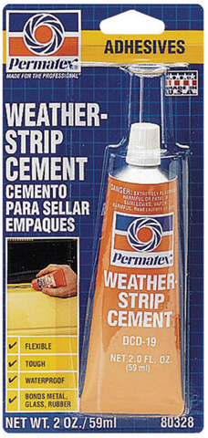 PERMATEX Weatherstrip Cement Клей-цемент