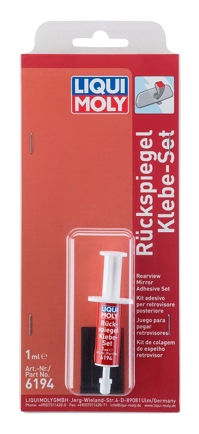 LIQUI MOLY Ruckspiegel-Klebe-Set Клей для зеркал заднего вида