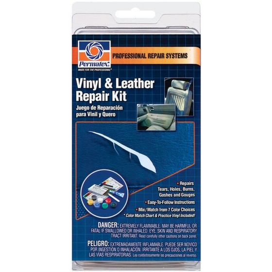 PERMATEX Vinyl&Leather Repair Kit Набор для ремонта кожи и винила