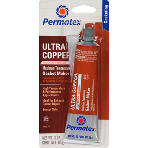 PERMATEX Ultra Copper Maximum Temperature RTV Silicone Gasket Maker Герметик прокладка высокотемпературный