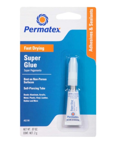 PERMATEX Super Glue Super Pega Супер клей