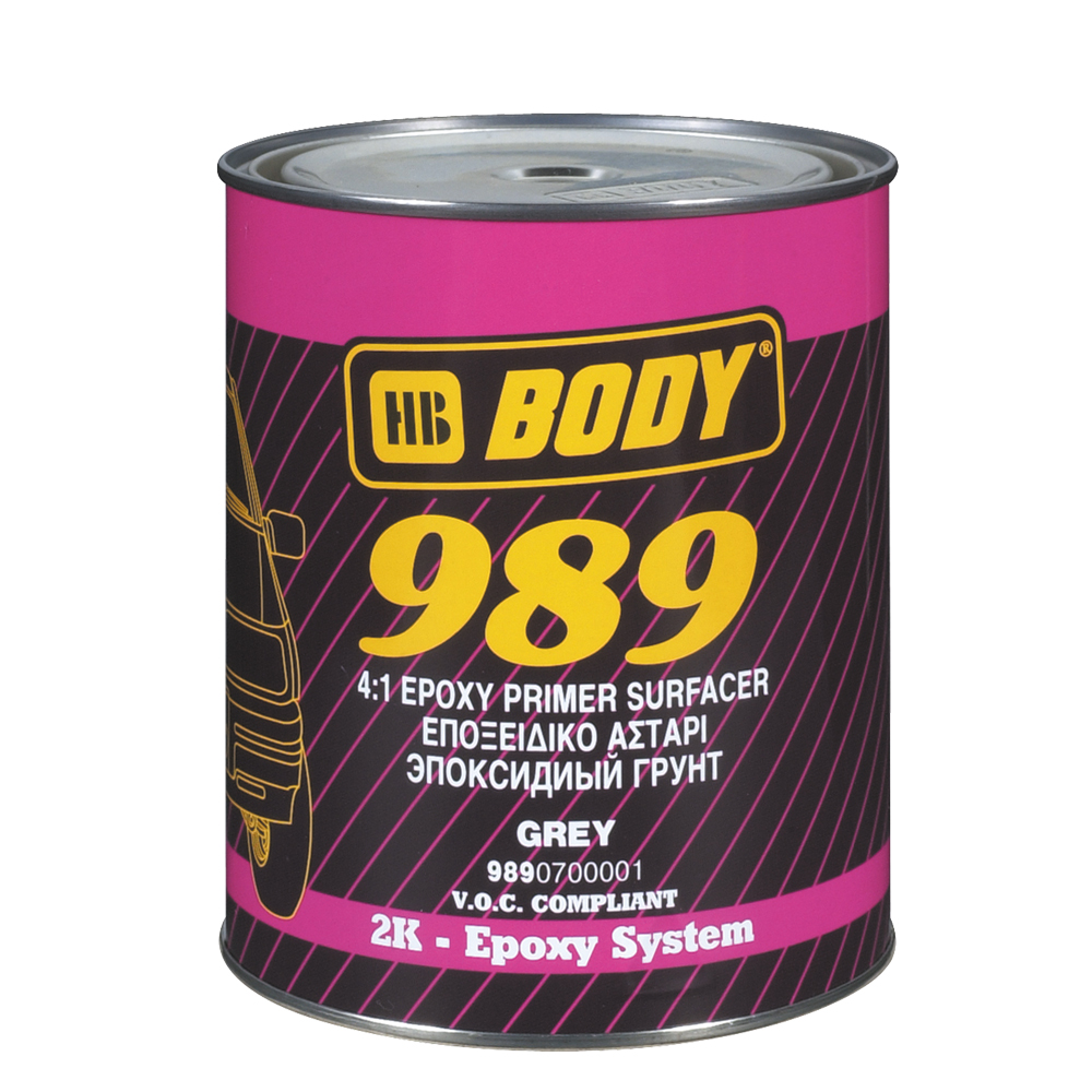 BODY 4:1 EPOXY PRIMER SURFACER 989 Эпоксидный грунт