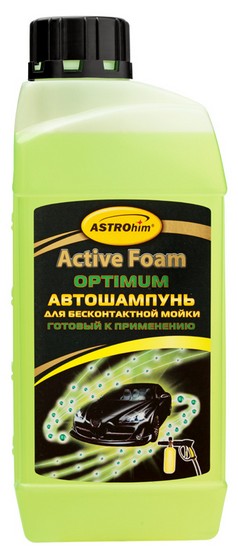 ASTROHIM ACTIVE FOAM OPTIMUM Автошампунь для бесконтактной мойки готовый к применению