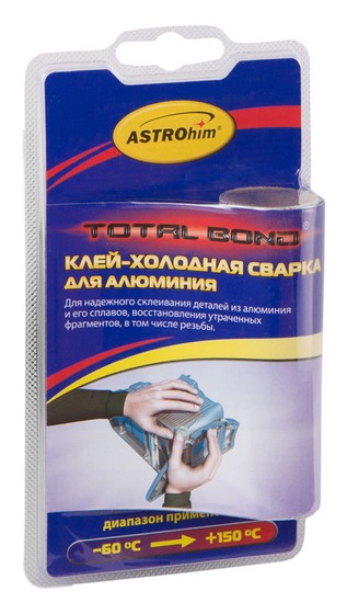 ASTROhim Клей-холодная сварка для алюминия Total Bond