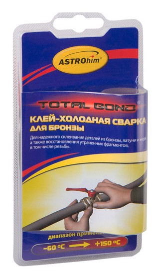 ASTROhim Клей-холодная сварка для бронзы Total Bond