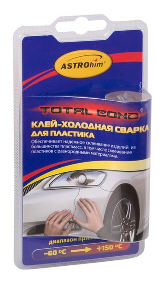 ASTROhim Клей-холодная сварка для пластика Total Bond