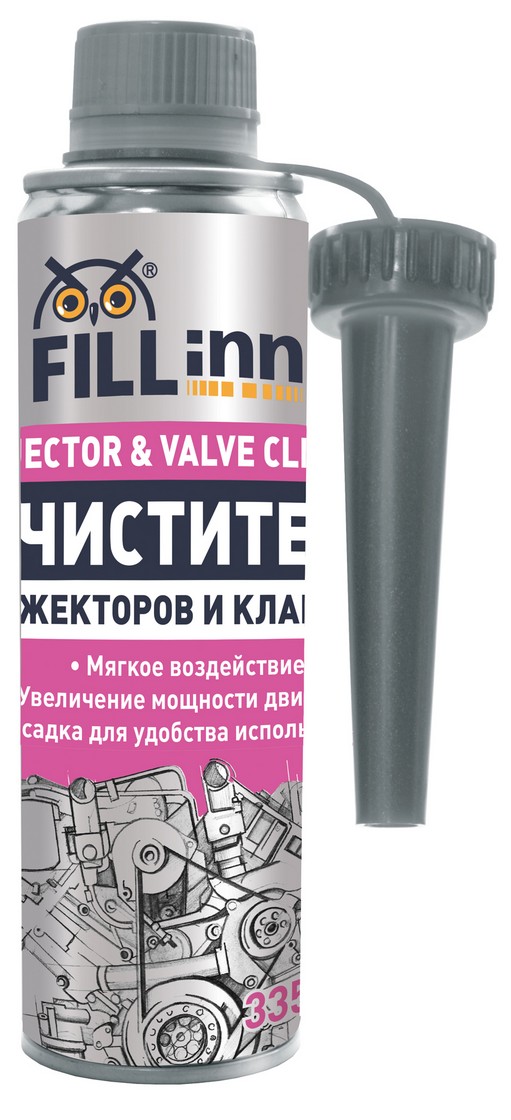 FILLINN INJECTOR & VALVE CLEANER Очиститель инжекторов и клапанов