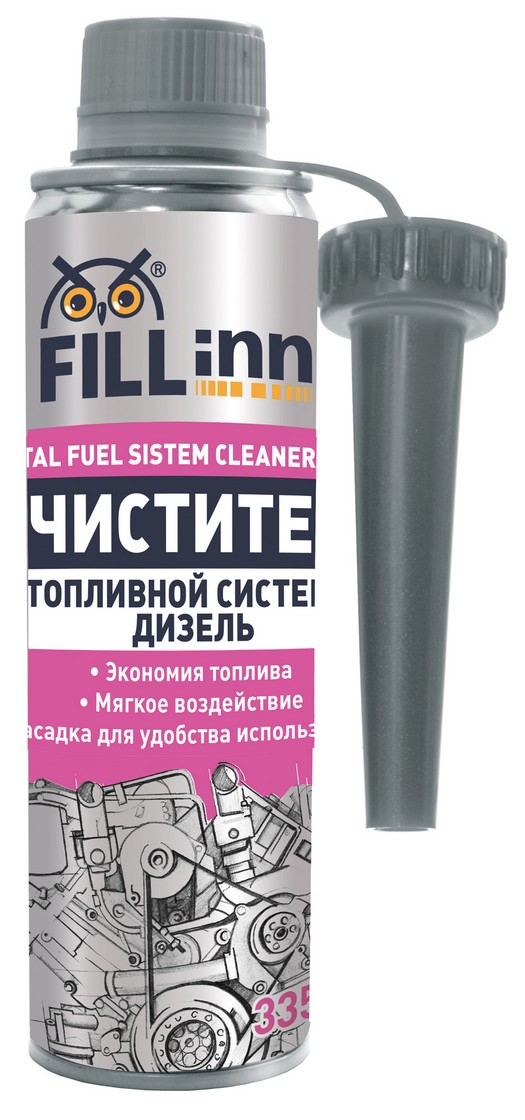 FILLINN TOTAL FUEL SISTEM CLEANER DIESEL Очиститель топливной системы Дизель