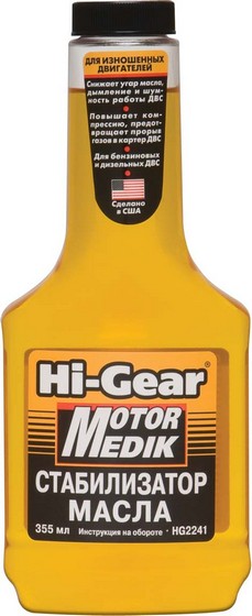 HI-GEAR OIL MOTOR MEDIK Стабилизатор вязкости масла