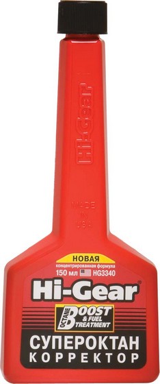 HI-GEAR OCTANE BOOST & FUEL TREATMENT Супероктан–корректор