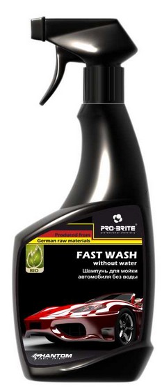 PHANTOM FAST WASH Шампунь для мойки без воды