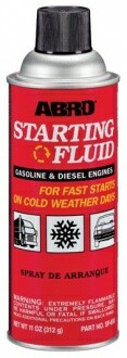 ABRO STARTING FLUID Стартовая жидкость