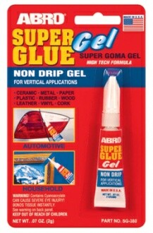 ABRO SUPER GLUE GEL Супер клей гелевый