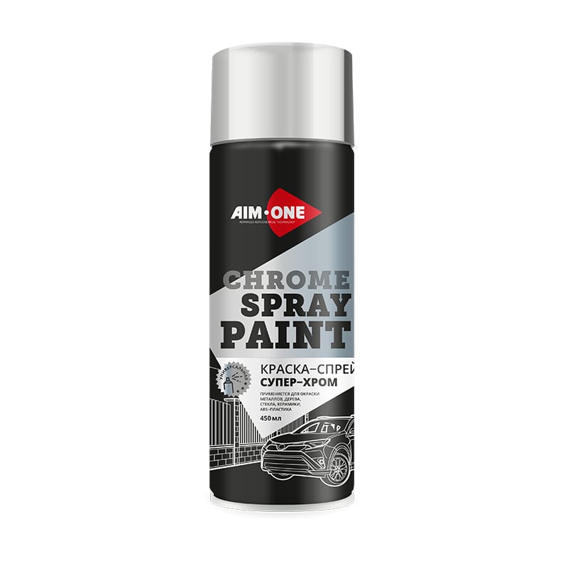 AIM-ONE SPRAY PAINT CHROME Краска-спрей