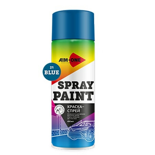 AIM-ONE SPRAY PAINT SKY BLUE Краска-спрей