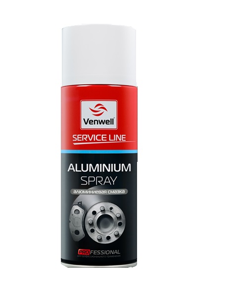 VENWELL Алюминиевая смазка высокотемпературная Aluminium Spray