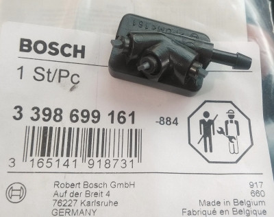 Форсунка омывателя Bosch 3398699161