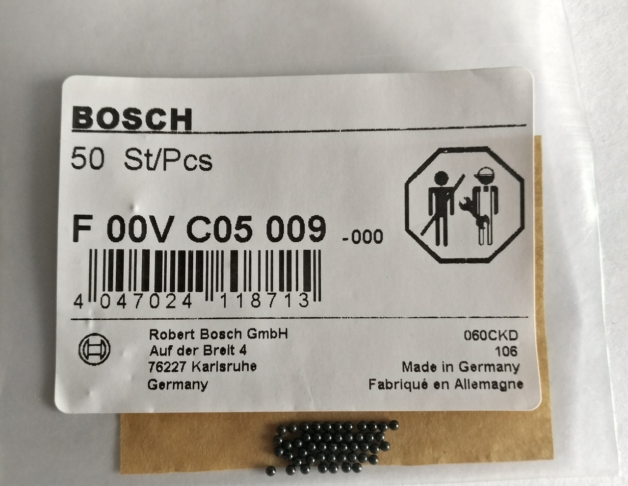 Ремонтный комплект ТНВД Bosch F00VC05009