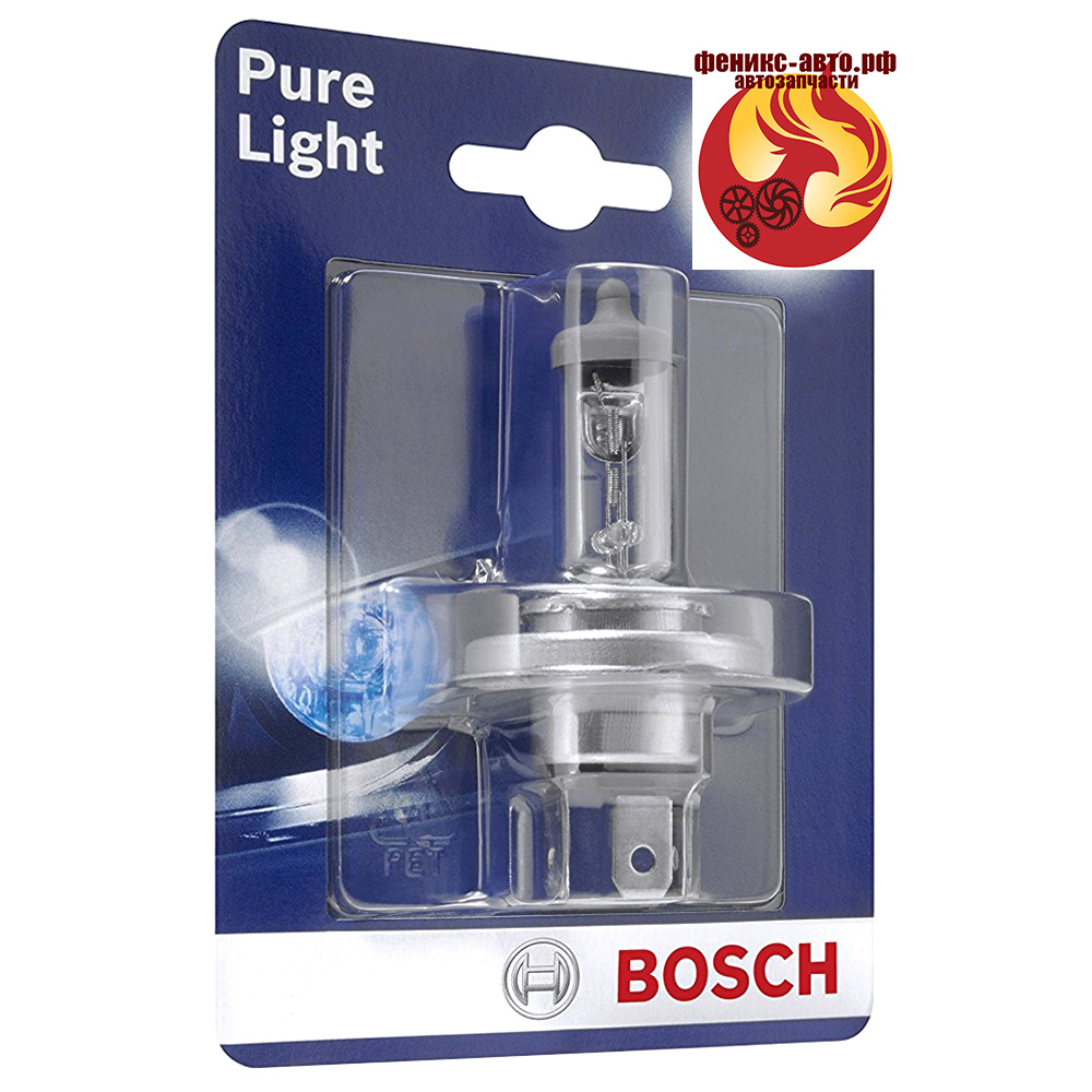 Лампа накаливания ECO P21W 12V 21W BA15s Bosch 1987302811